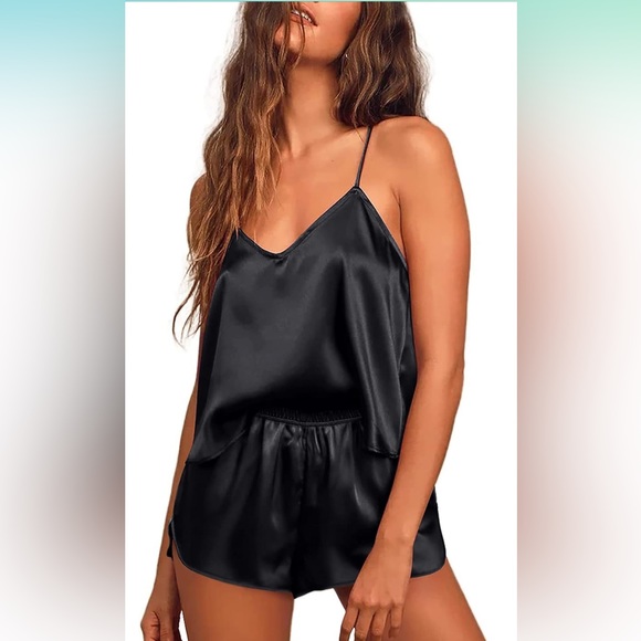Ekouaer Other - Ekouaer Women Silk Camisole Pajamas Shorts Set, Size L